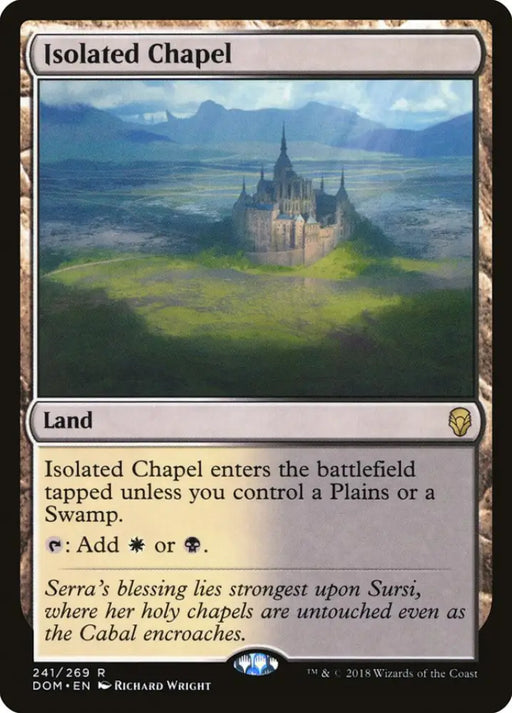 Isolated Chapel [Dominaria] - MTG Single