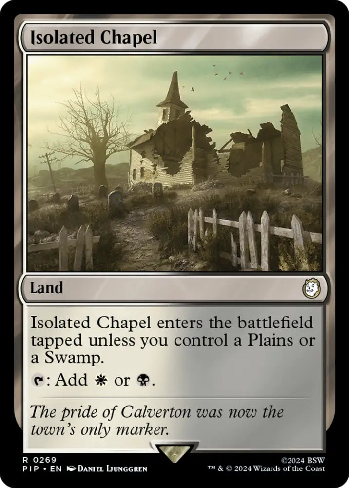 Isolated Chapel [Fallout] - MTG Single