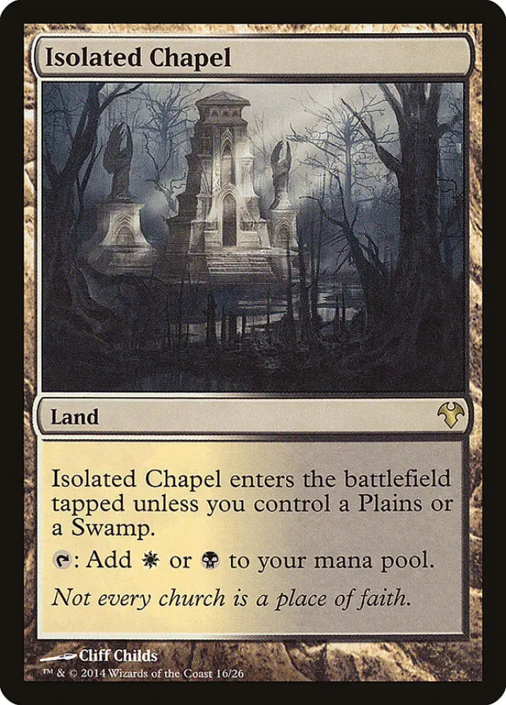 Isolated Chapel [Modern Event Deck 2014] - MTG Single