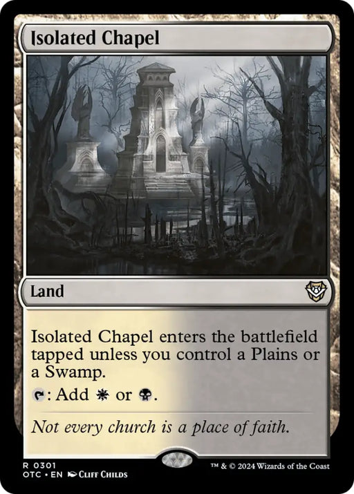 Isolated Chapel [Outlaws of Thunder Junction Commander] - MTG Single