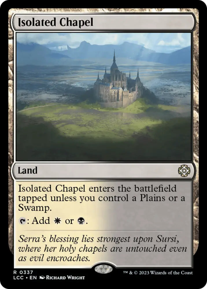 Isolated Chapel [The Lost Caverns of Ixalan Commander] - MTG Single
