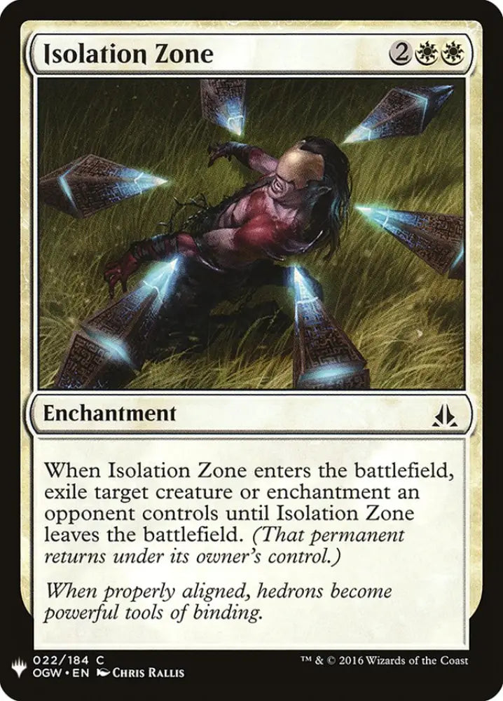 Isolation Zone [Mystery Booster] - MTG Single