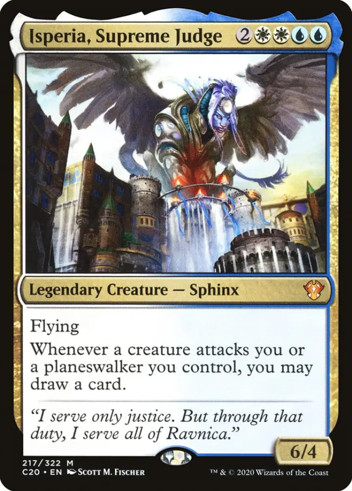 Isperia Supreme Judge [Commander 2020] - MTG Single