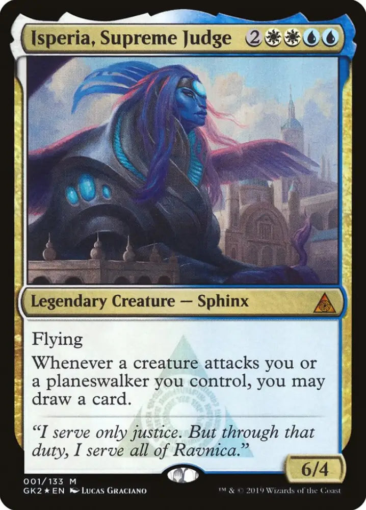 Isperia Supreme Judge [Ravnica Allegiance Guild Kit] - MTG Single