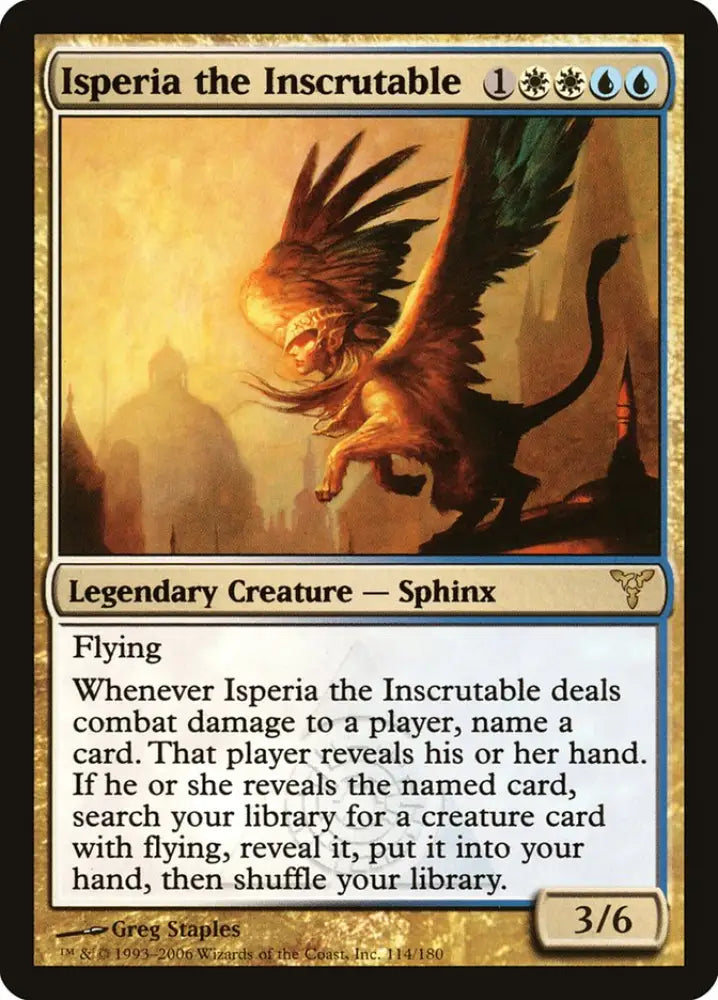 Isperia the Inscrutable [Dissension] - MTG Single