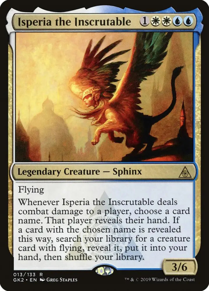 Isperia the Inscrutable [Ravnica Allegiance Guild Kit] - MTG Single