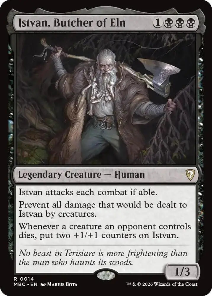 Istvan, Butcher of Eln (14) [Mystery Booster Commander Edition]