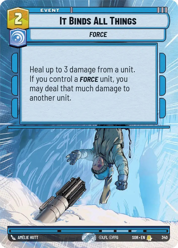 It Binds All Things (Hyperspace) (340) [Spark of Rebellion] - Star Wars: Unlimited Single