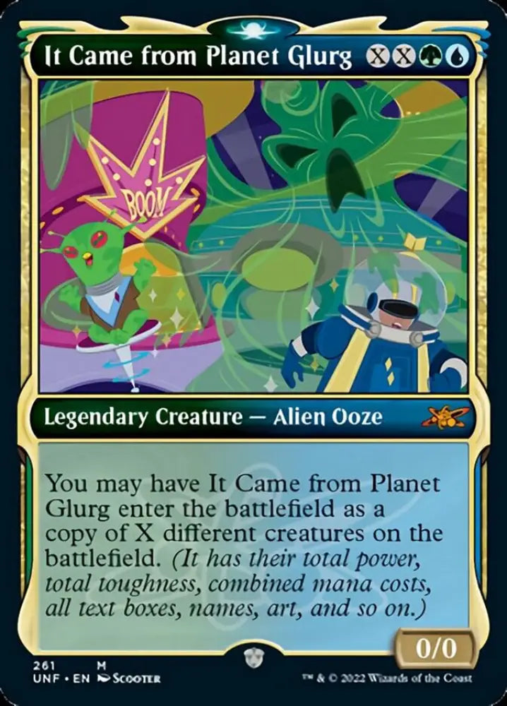 It Came from Planet Glurg (Showcase) [Unfinity] - MTG Single