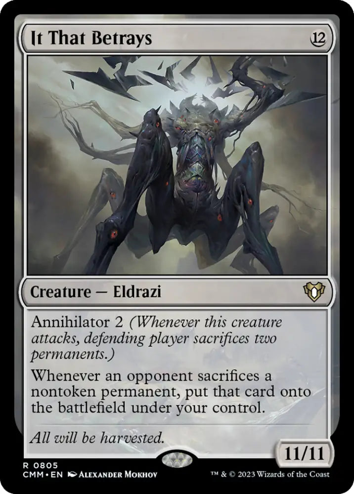 It That Betrays [Commander Masters] - MTG Single