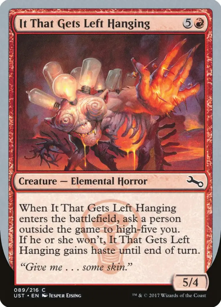 It That Gets Left Hanging [Unstable] - MTG Single