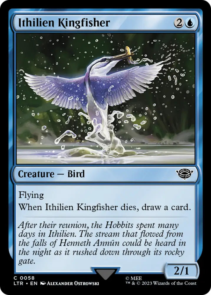 Ithilien Kingfisher [The Lord of the Rings: Tales of Middle-Earth] - MTG Single