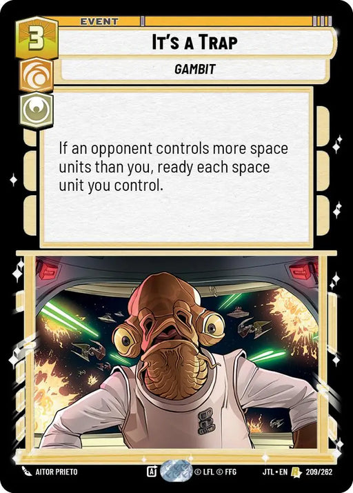 It’s a Trap (209/262) [Jump to Lightspeed] - Star Wars: Unlimited Single
