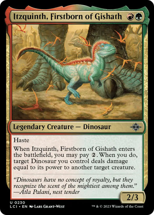 Itzquinth Firstborn of Gishath [The Lost Caverns of Ixalan] - MTG Single
