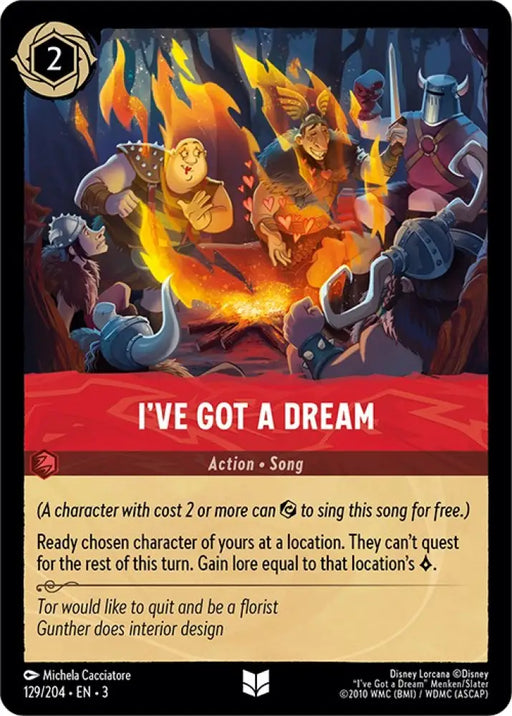 I’ve Got a Dream (129/204) [Into the Inklands] - Lorcana Single