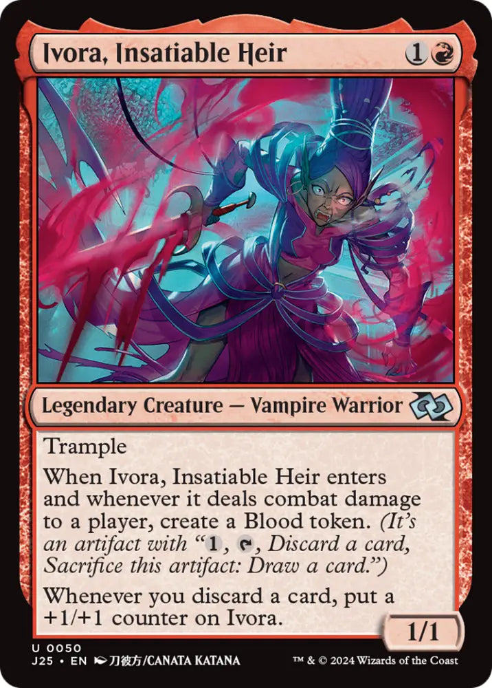 Ivora Insatiable Heir (Anime) [Foundations Jumpstart] - MTG Single