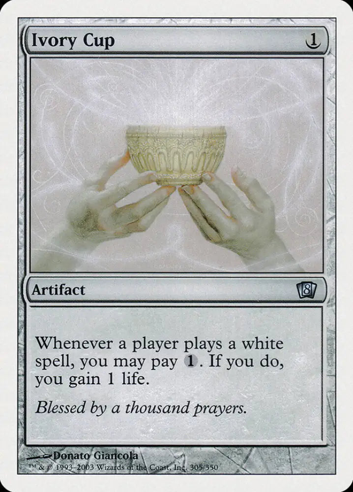 Ivory Cup (305) [Eighth Edition] - MTG Single