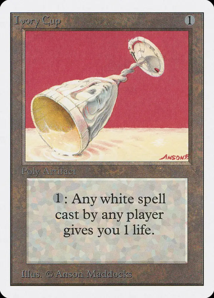 Ivory Cup [Unlimited Edition] - MTG Single