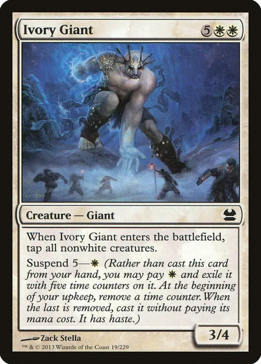 Ivory Giant [Modern Masters] - MTG Single