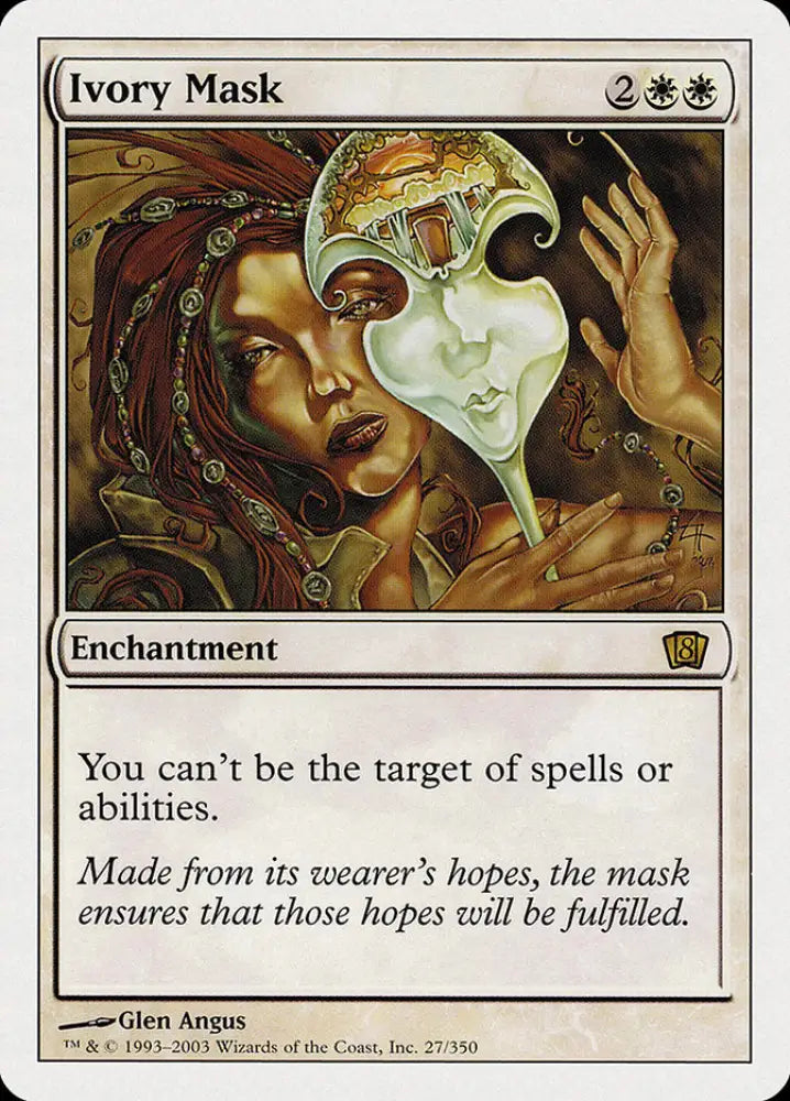 Ivory Mask (27) [Eighth Edition] - MTG Single