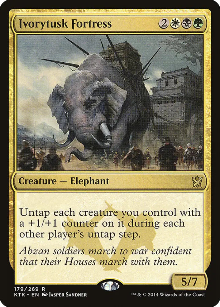Ivorytusk Fortress [Khans of Tarkir] - MTG Single