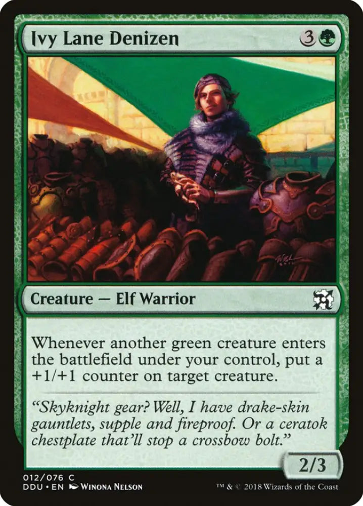 Ivy Lane Denizen [Duel Decks: Elves vs. Inventors] - MTG Single