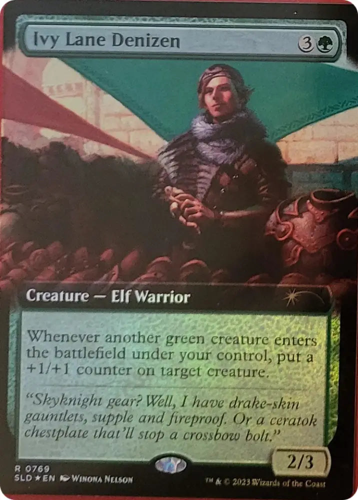 Ivy Lane Denizen (Extended Art) [Secret Lair Drop Series] - MTG Single