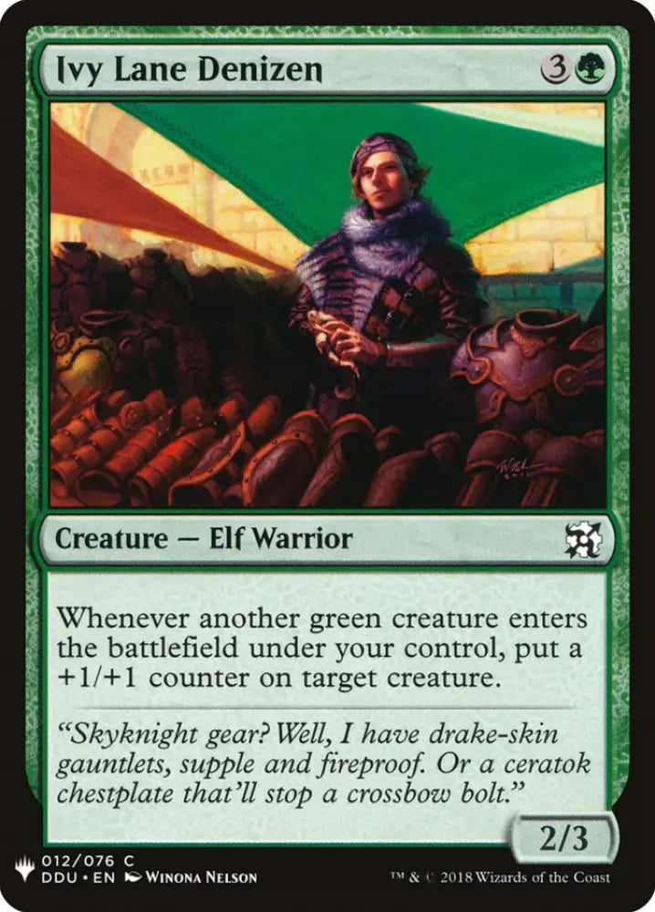 Ivy Lane Denizen [Mystery Booster] - MTG Single