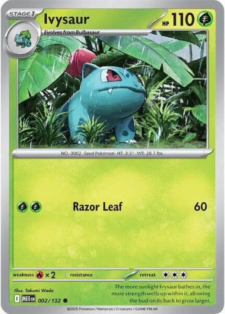 Ivysaur - 002/132 [ME01: Mega Evolution]