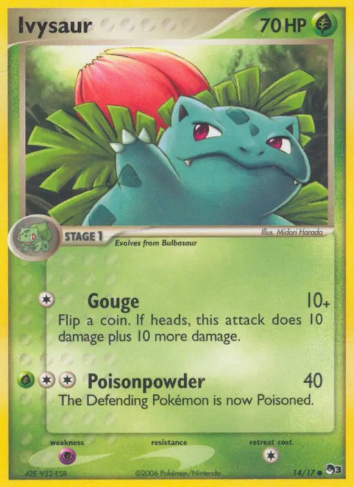 Ivysaur (14/17) [POP Series 3] - Pokemon Single