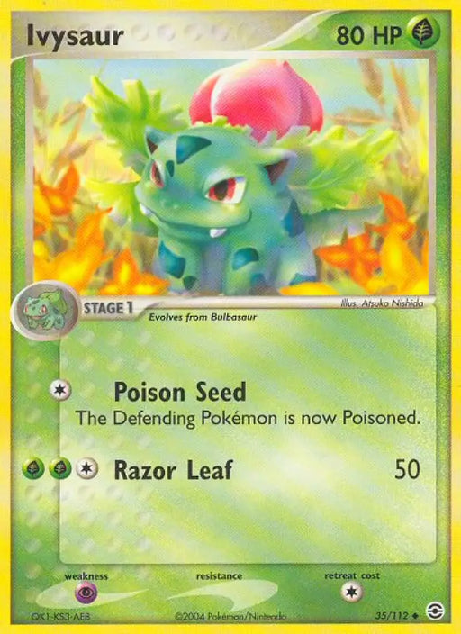 Ivysaur (35/112) [EX: FireRed & LeafGreen] - Pokemon Single