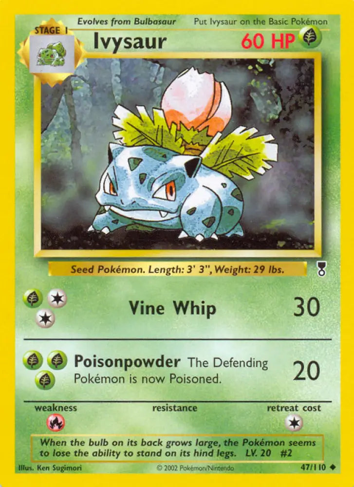 Ivysaur (47/110) [Legendary Collection] - Pokemon Single
