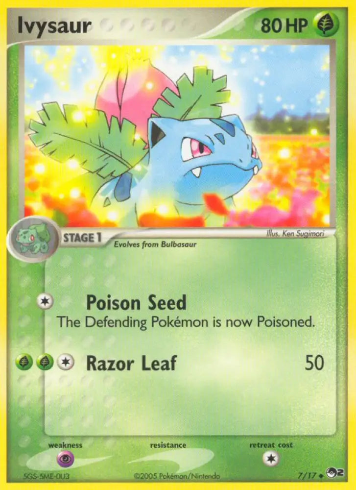 Ivysaur (7/17) [POP Series 2] - Pokemon Single