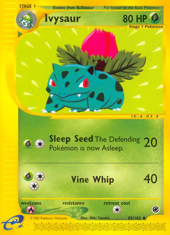 Ivysaur (82/165) [Expedition: Base Set] - Pokemon Single