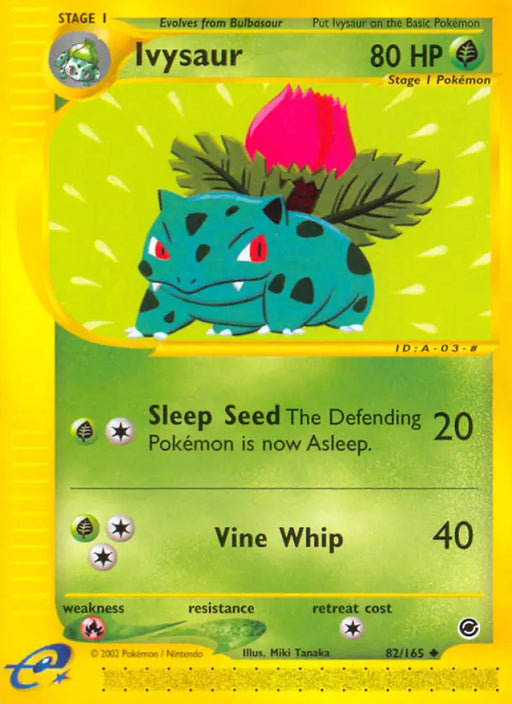 Ivysaur (82/165) [Expedition: Base Set] - Pokemon Single