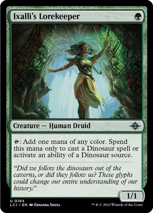 Ixalli’s Lorekeeper [The Lost Caverns of Ixalan] - MTG Single