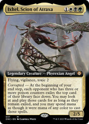 Ixhel Scion of Atraxa (Extended Art) [Phyrexia: All Will Be One Commander] - MTG Single