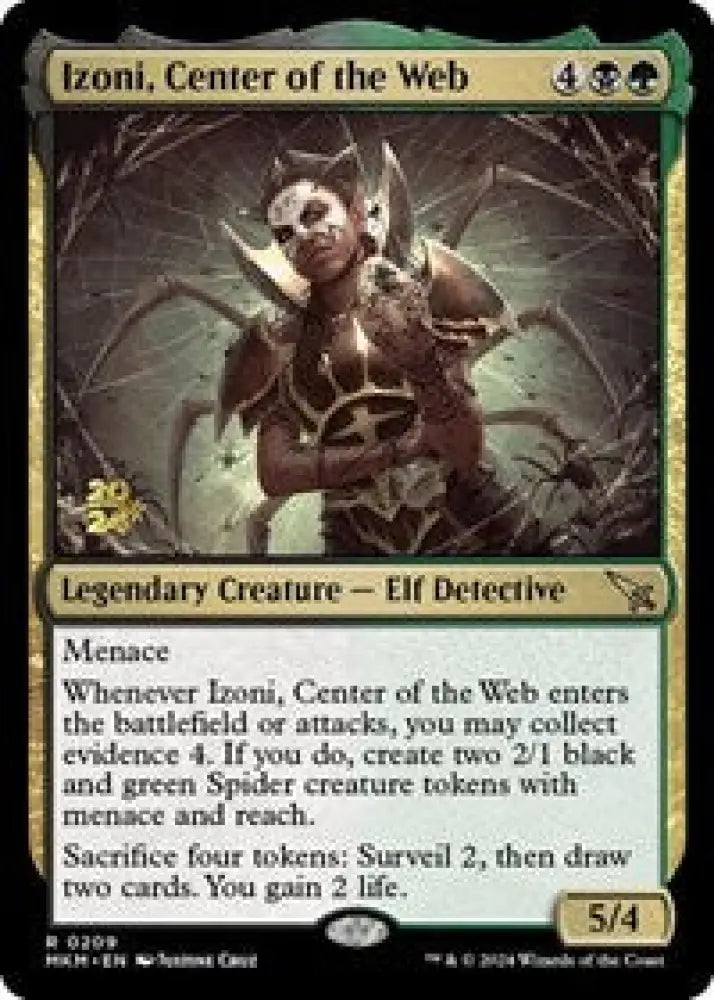 Izoni, Center of the Web (209) [Prerelease Cards]