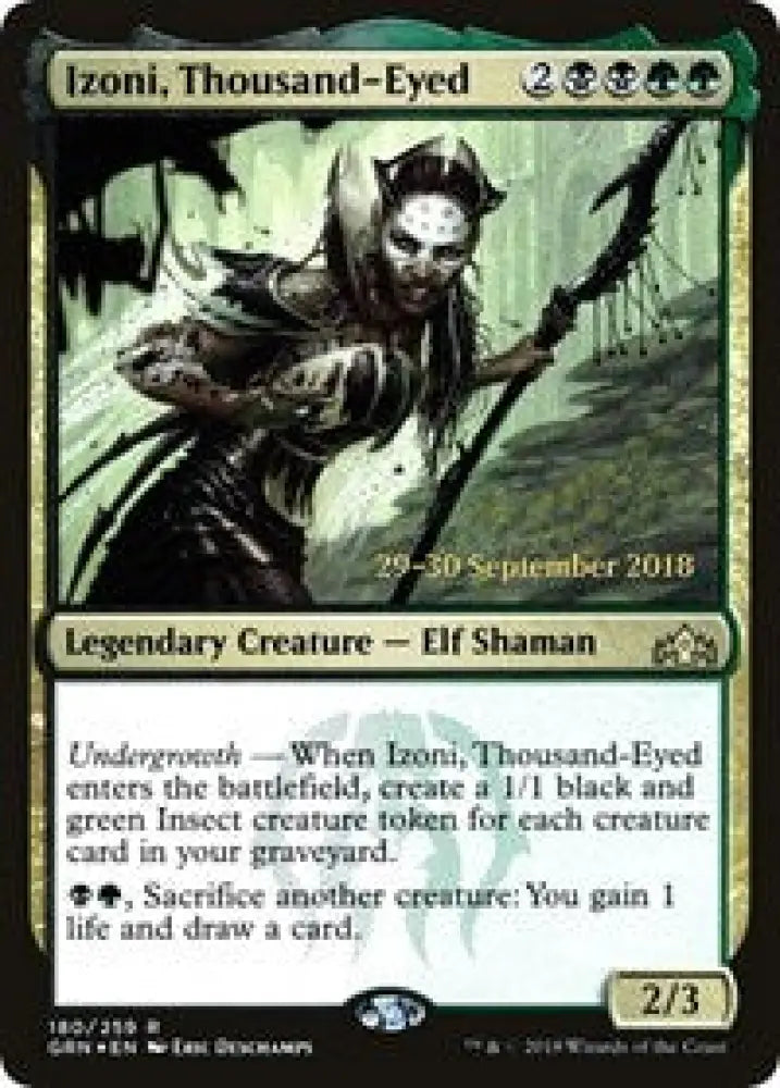 Izoni, Thousand-Eyed (180) [Prerelease Cards]
