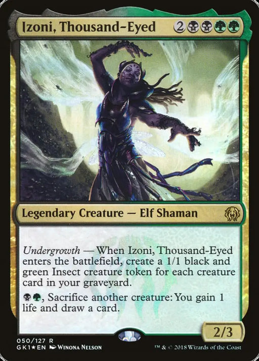 Izoni Thousand-Eyed [Guilds of Ravnica Guild Kit] - MTG Single