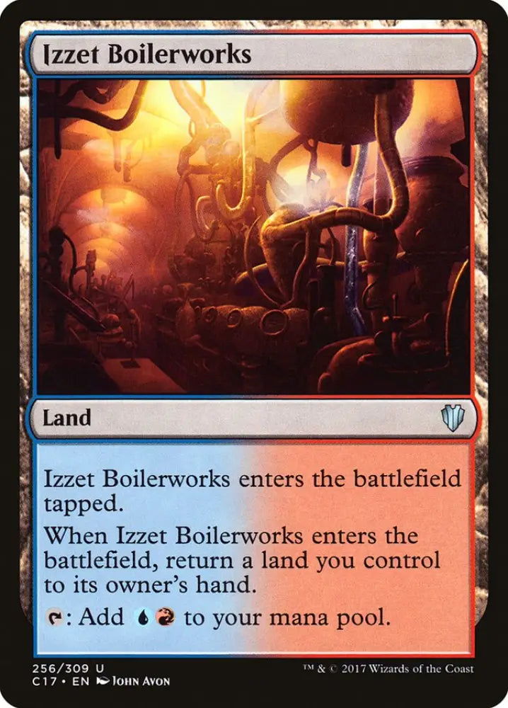 Izzet Boilerworks [Commander 2017] - MTG Single