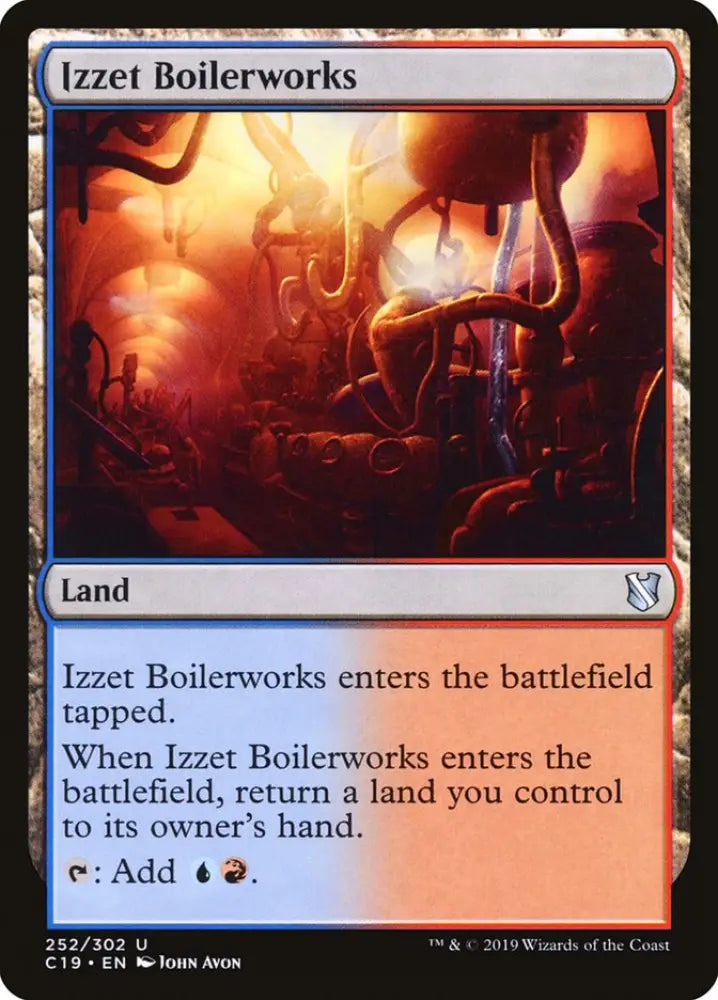 Izzet Boilerworks [Commander 2019] - MTG Single