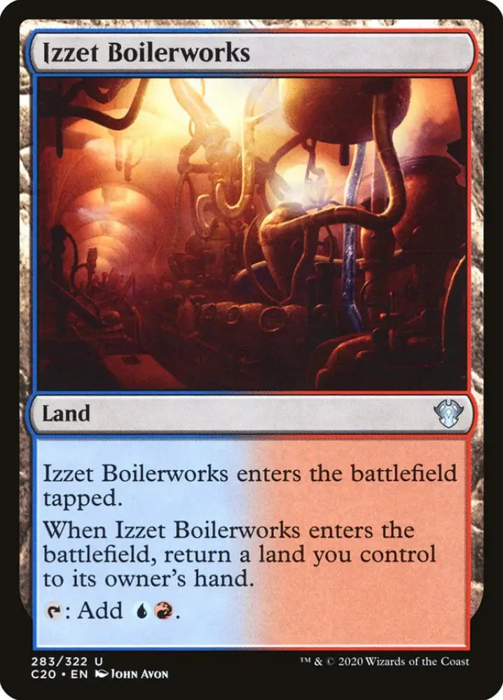 Izzet Boilerworks [Commander 2020] - MTG Single