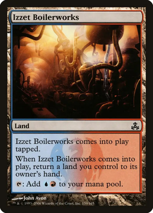 Izzet Boilerworks [Guildpact] - MTG Single