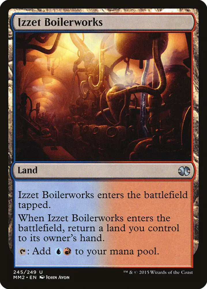 Izzet Boilerworks [Modern Masters 2015] - MTG Single