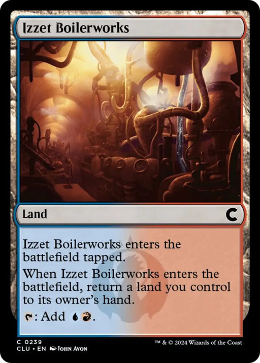 Izzet Boilerworks [Ravnica: Clue Edition] - MTG Single