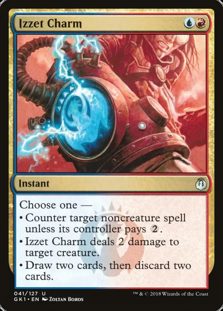Izzet Charm [Guilds of Ravnica Guild Kit] - MTG Single