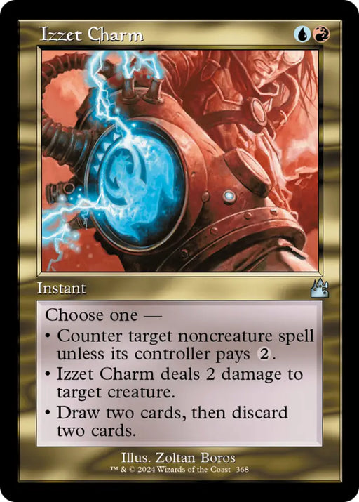 Izzet Charm (Retro Frame) [Ravnica Remastered] - MTG Single