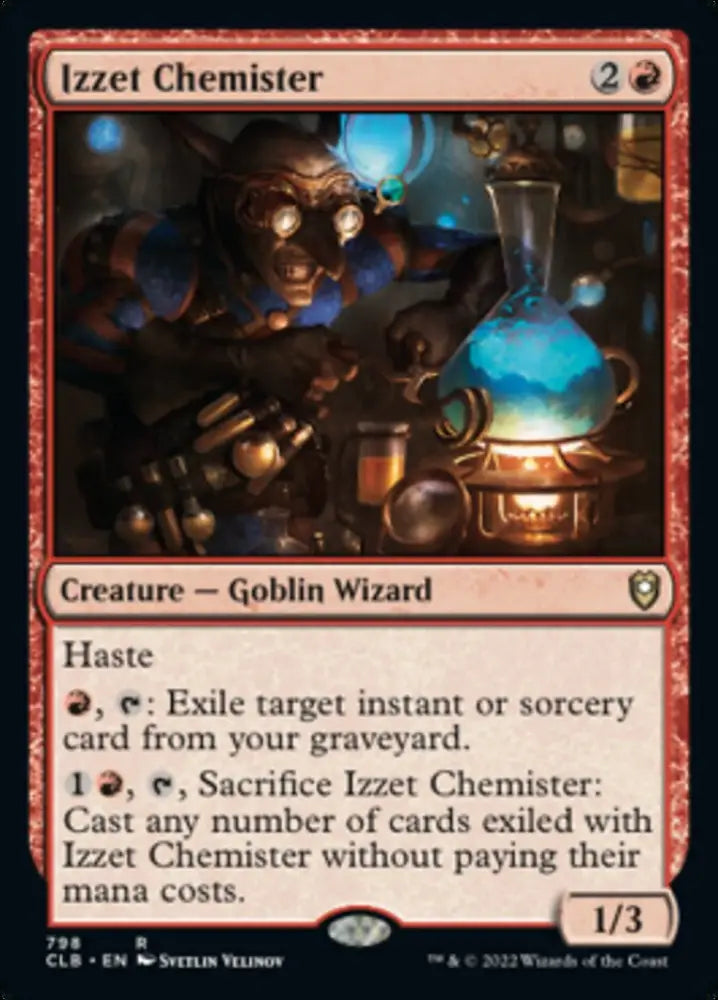 Izzet Chemister [Commander Legends: Battle for Baldur’s Gate] - MTG Single