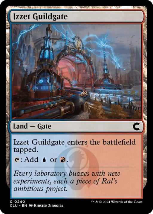 Izzet Guildgate [Ravnica: Clue Edition] - MTG Single